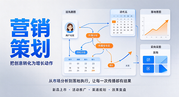 江海区营销策划